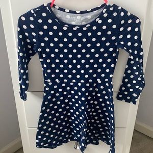 Girls long sleeved dress